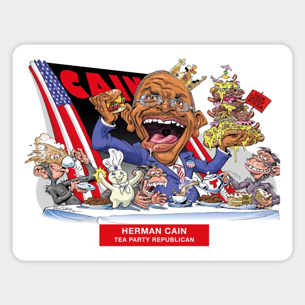 Herman Cain Magnet by PLAYDIGITAL2020